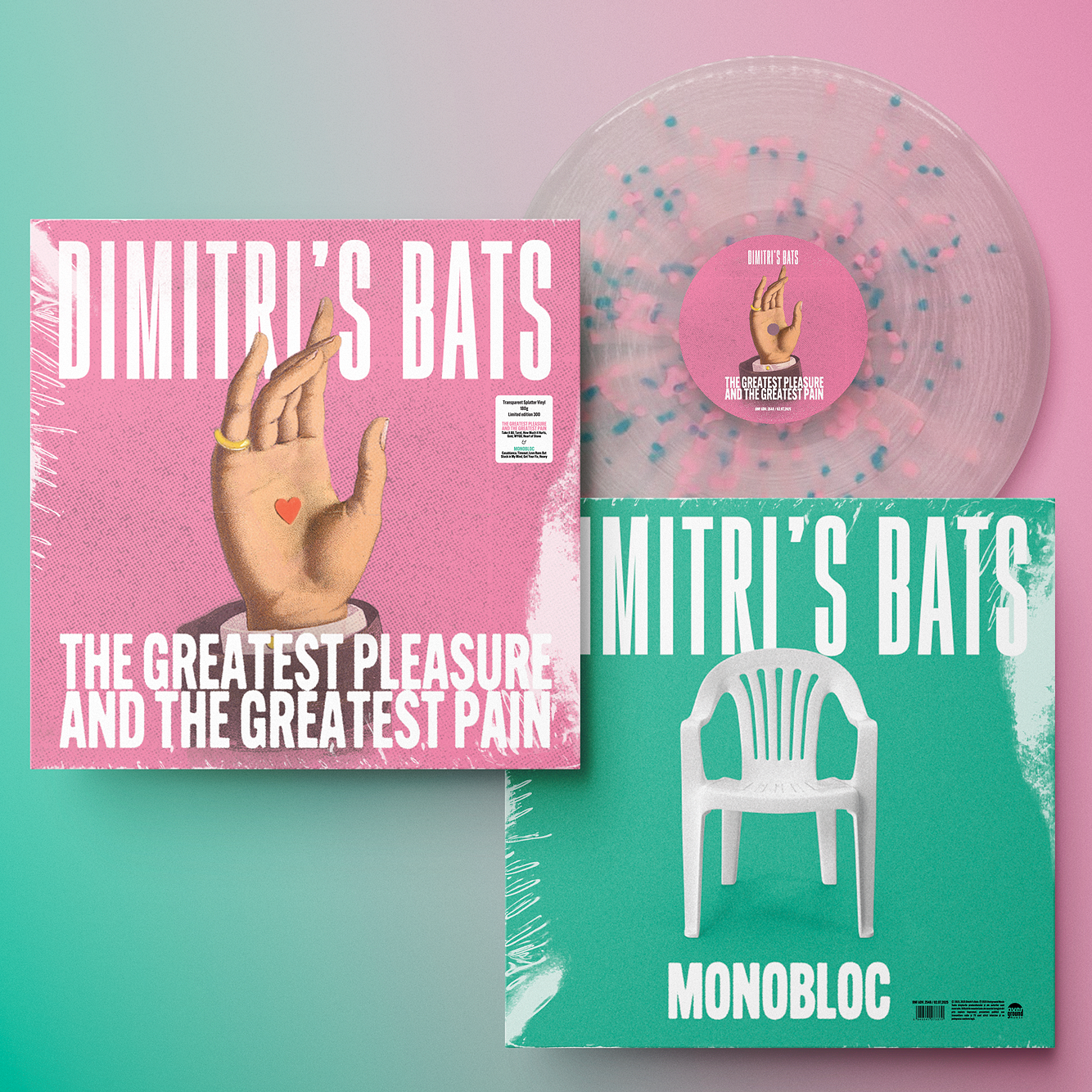 Dimitri's Bats - the greatest pleasure and the greatest pain / Monobloc LP